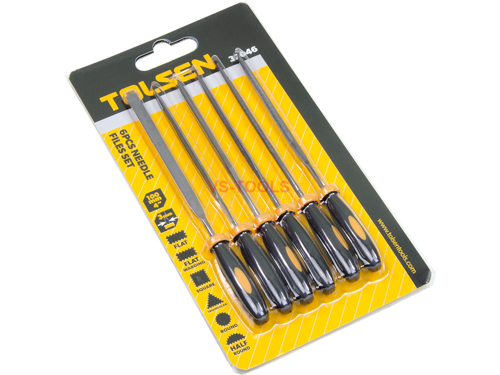 6pcs Mini Files Metal Filing Rasp Needle File Wood Woodworking